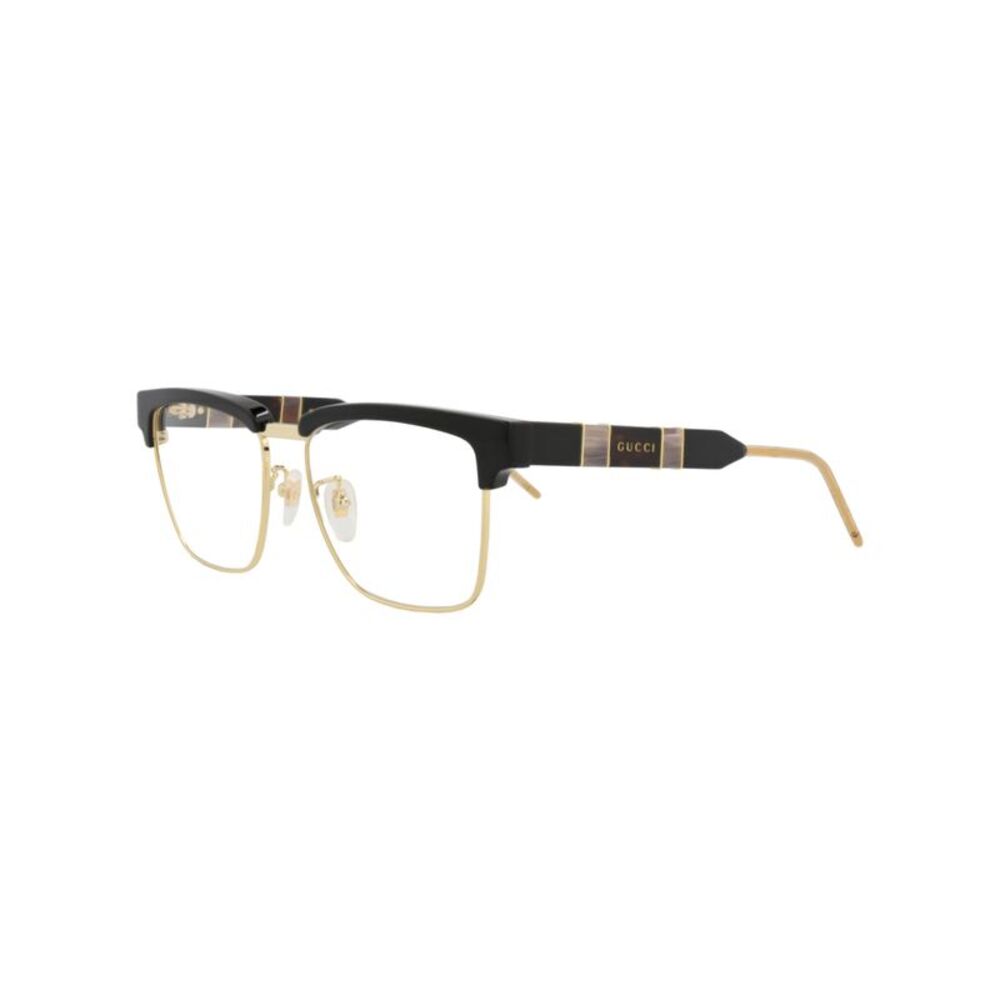 Gucci Square-Frame Acetate Optical Frames Black Mens - Picture 2 of 6